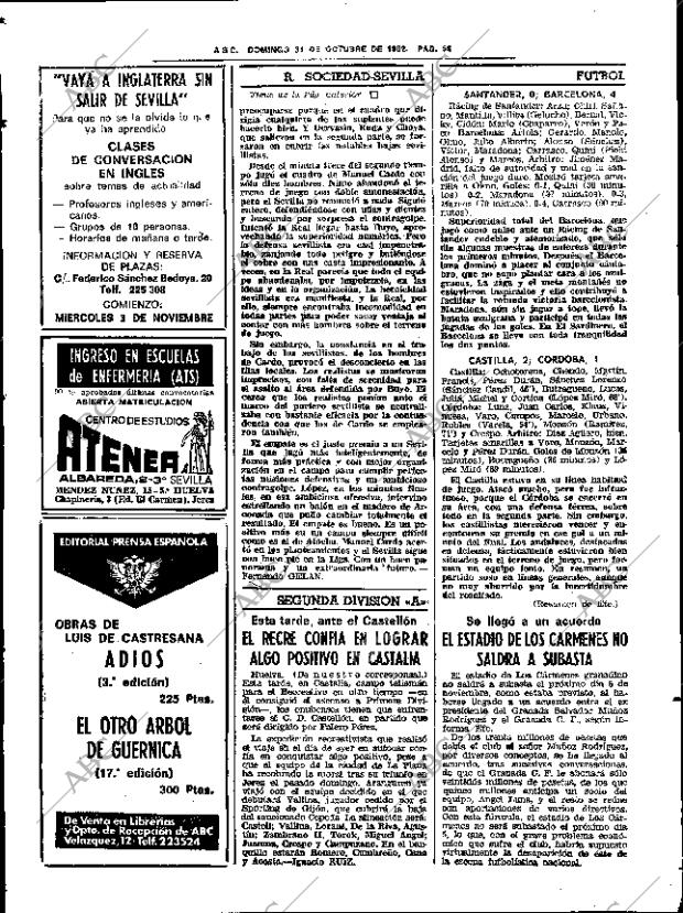 ABC SEVILLA 31-10-1982 página 80