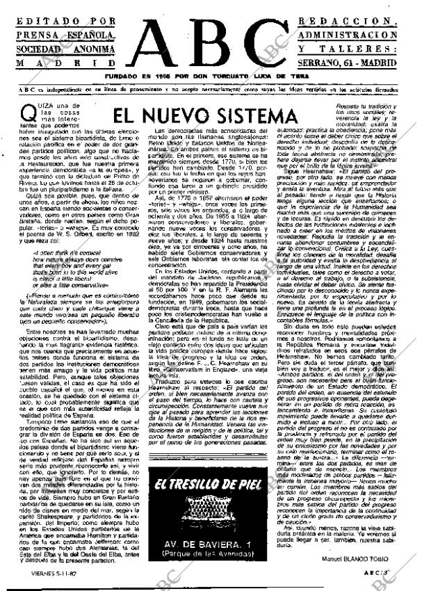 ABC MADRID 05-11-1982 página 3