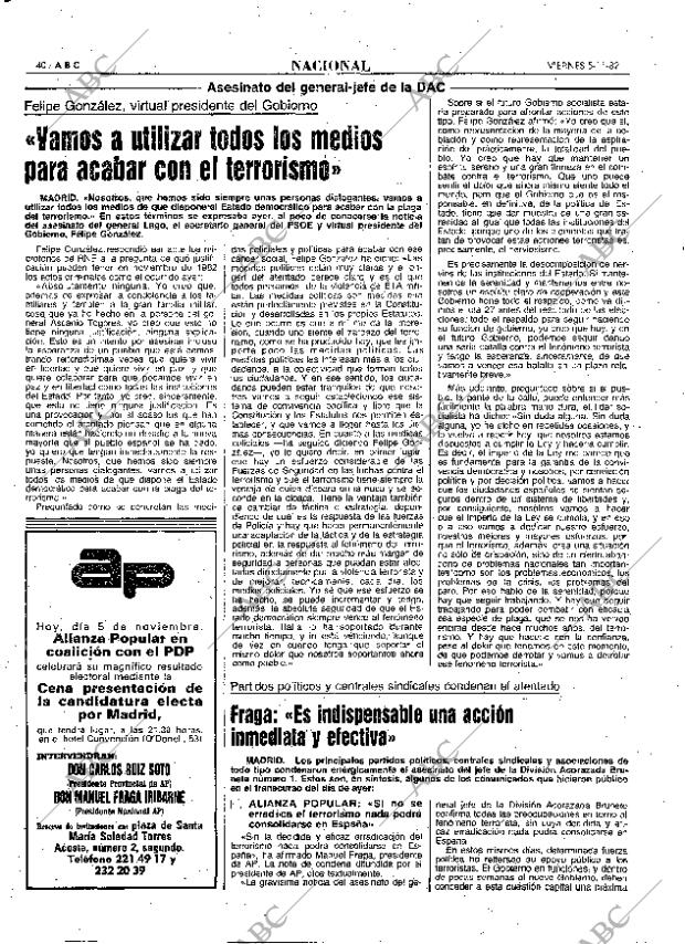 ABC MADRID 05-11-1982 página 40