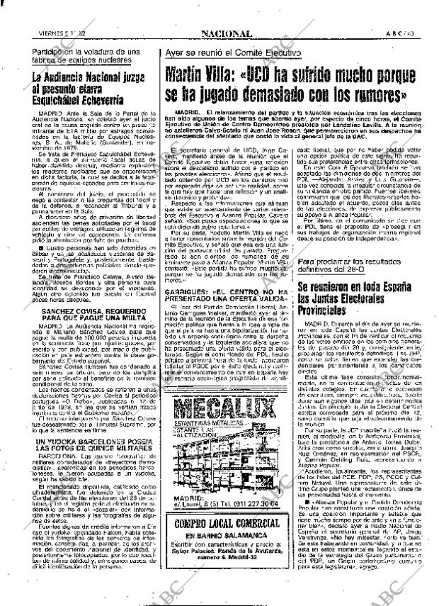 ABC MADRID 05-11-1982 página 43