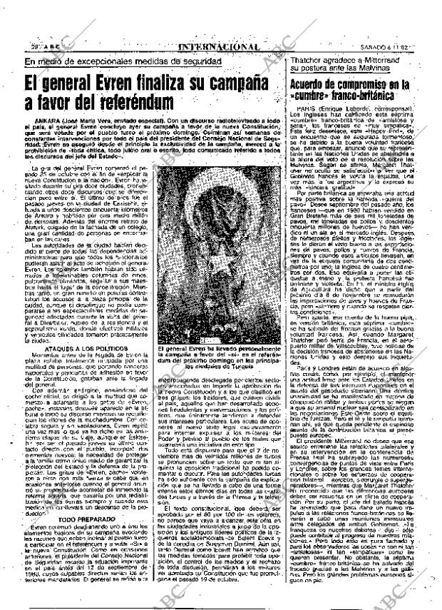 ABC MADRID 06-11-1982 página 28
