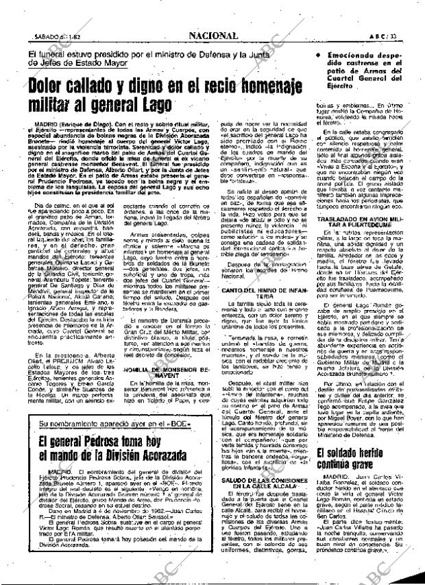 ABC MADRID 06-11-1982 página 33