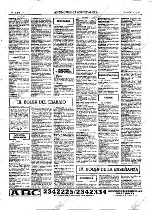 ABC MADRID 06-11-1982 página 86