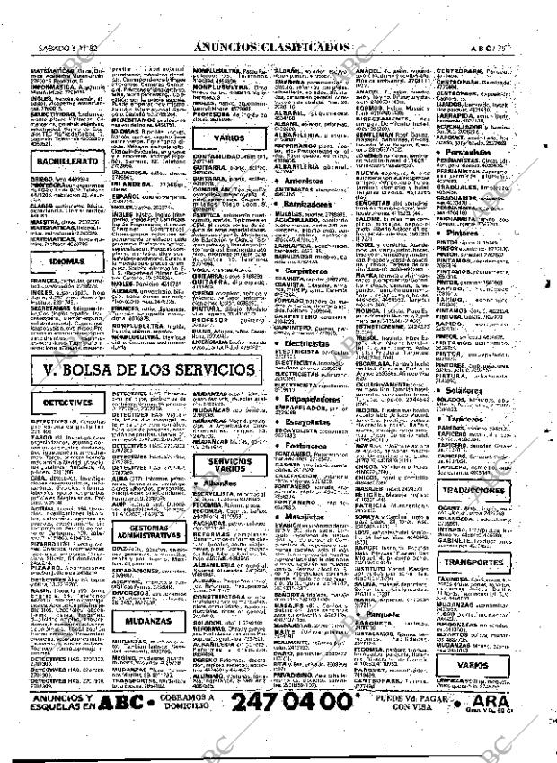 ABC MADRID 06-11-1982 página 87