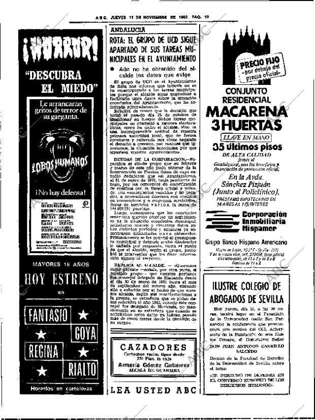 ABC SEVILLA 11-11-1982 página 18
