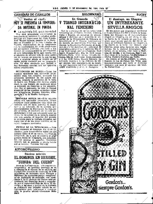 ABC SEVILLA 11-11-1982 página 45