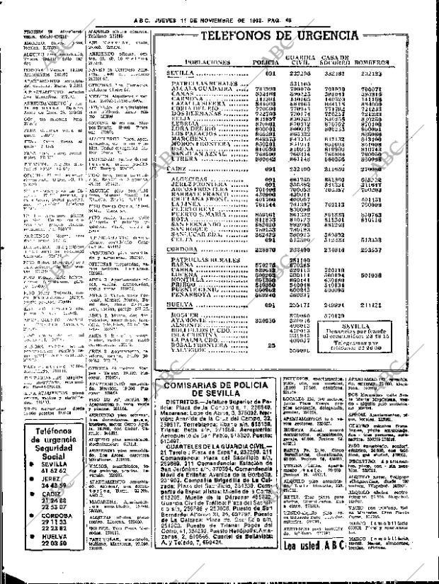 ABC SEVILLA 11-11-1982 página 54