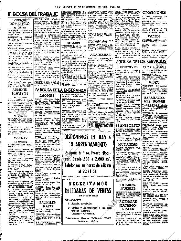 ABC SEVILLA 11-11-1982 página 58