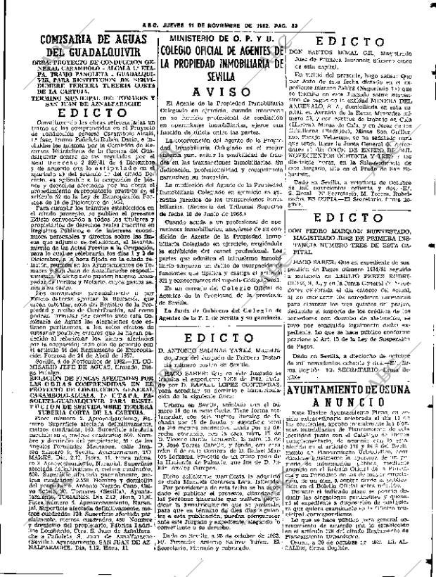 ABC SEVILLA 11-11-1982 página 61