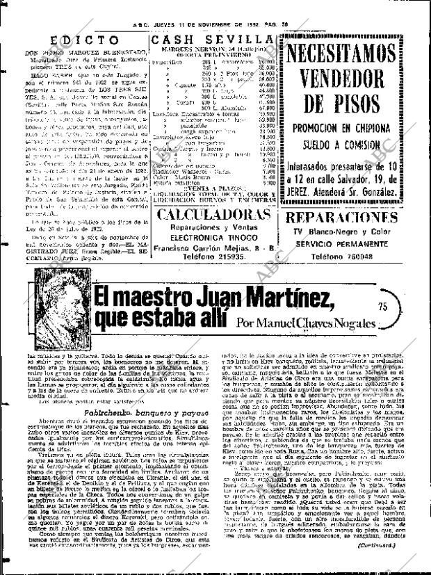 ABC SEVILLA 11-11-1982 página 64