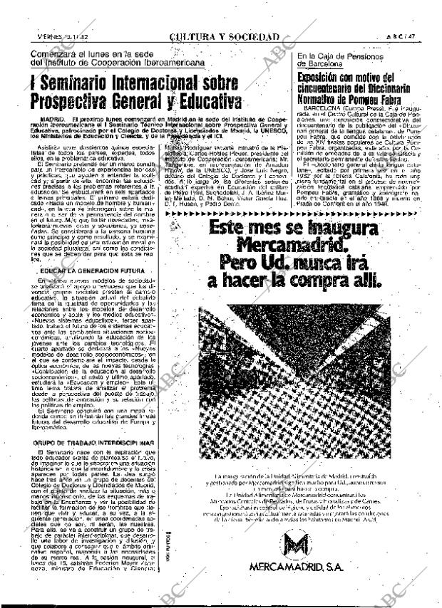 ABC MADRID 12-11-1982 página 47