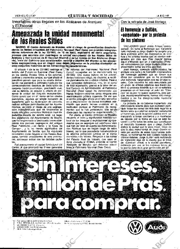 ABC MADRID 12-11-1982 página 49