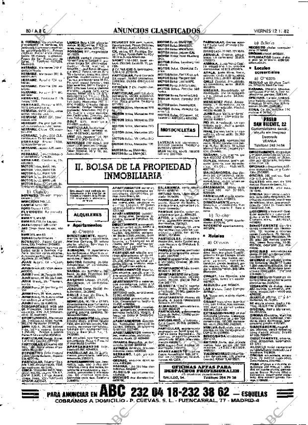 ABC MADRID 12-11-1982 página 80