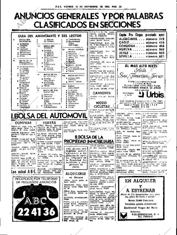 ABC SEVILLA 12-11-1982 página 63