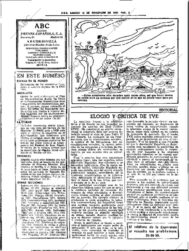 ABC SEVILLA 13-11-1982 página 16