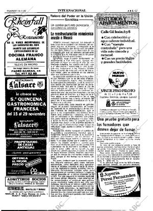 ABC MADRID 14-11-1982 página 27