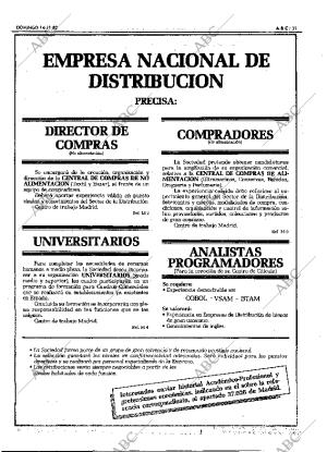 ABC MADRID 14-11-1982 página 31