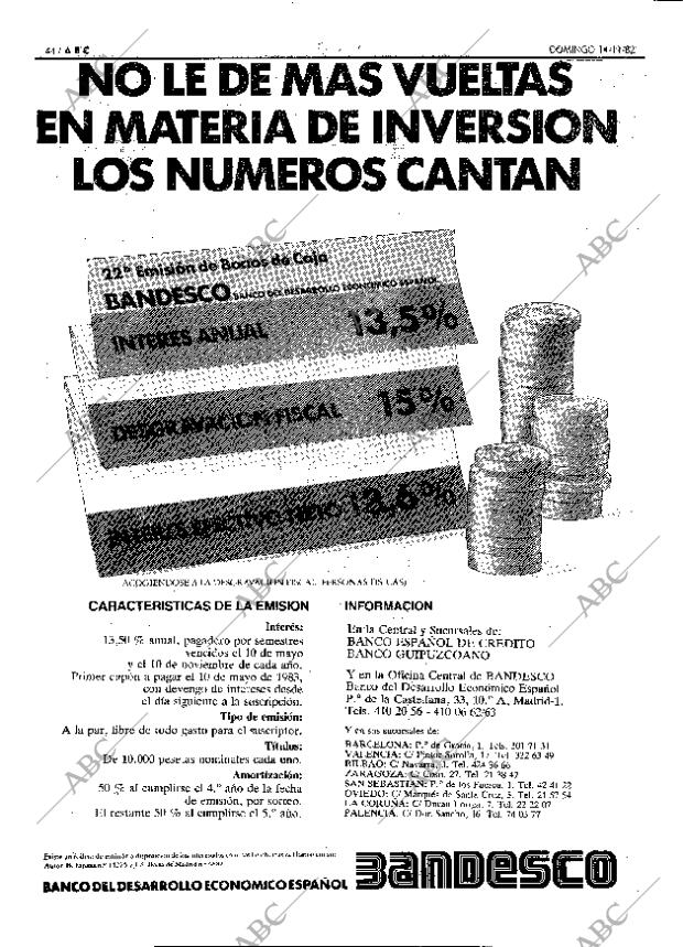 ABC MADRID 14-11-1982 página 44