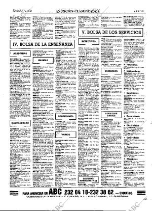 ABC MADRID 14-11-1982 página 89