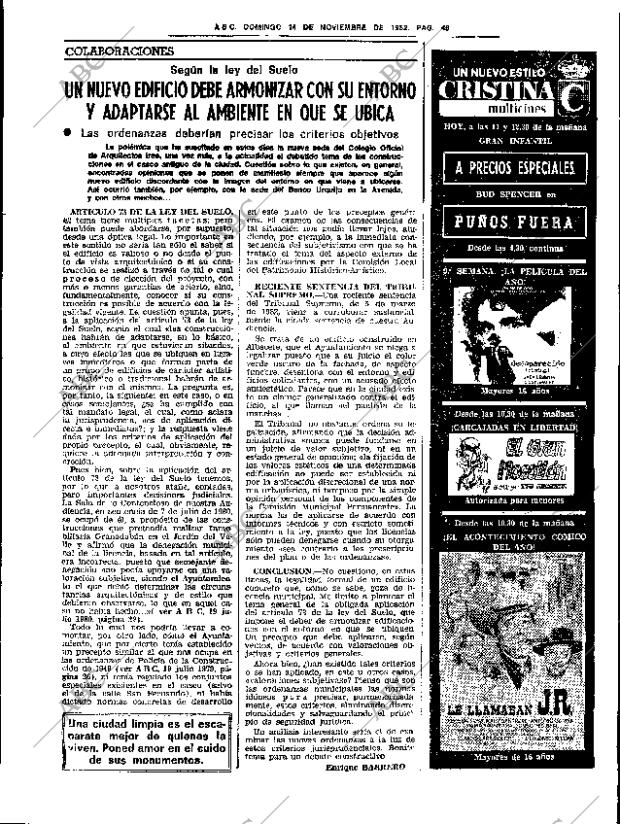 ABC SEVILLA 14-11-1982 página 61