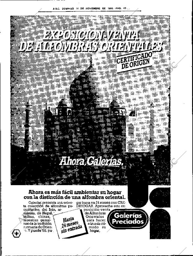 ABC SEVILLA 14-11-1982 página 64