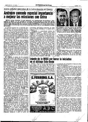 ABC MADRID 17-11-1982 página 19