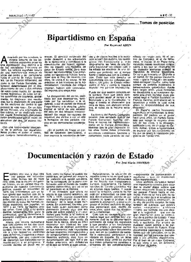 ABC MADRID 17-11-1982 página 25