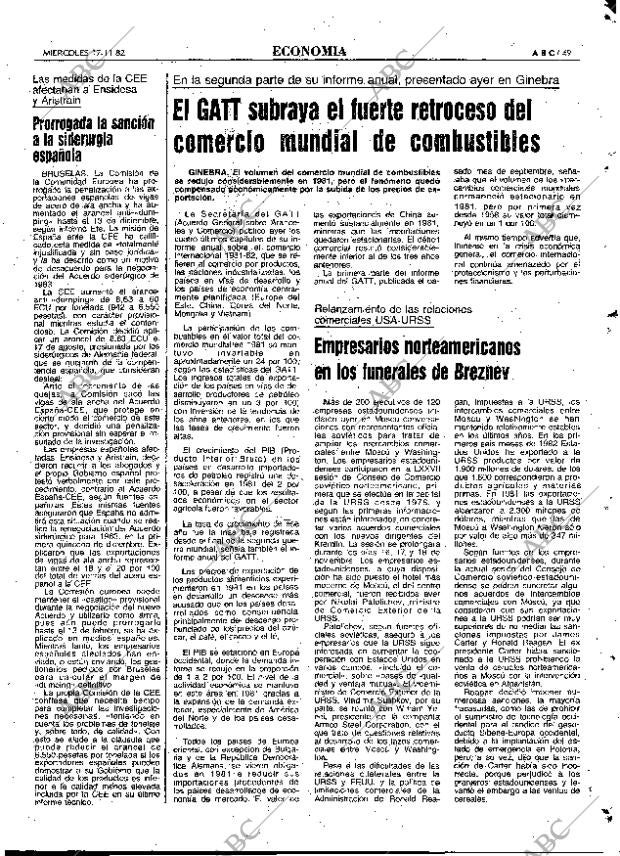 ABC MADRID 17-11-1982 página 49