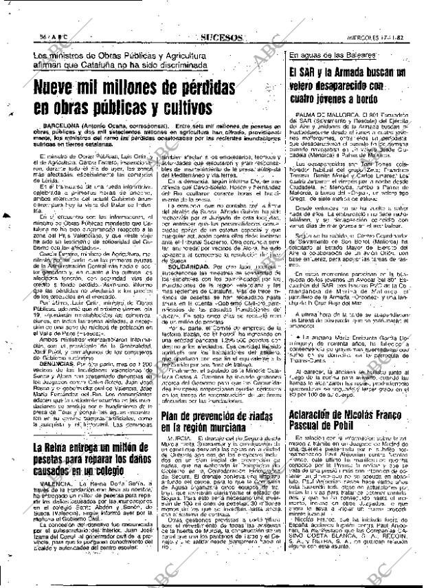 ABC MADRID 17-11-1982 página 56