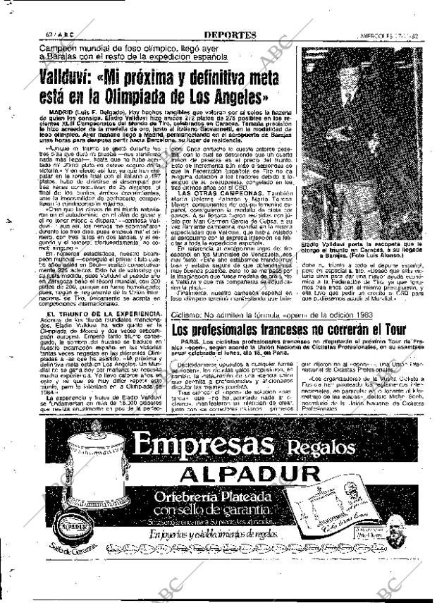 ABC MADRID 17-11-1982 página 60