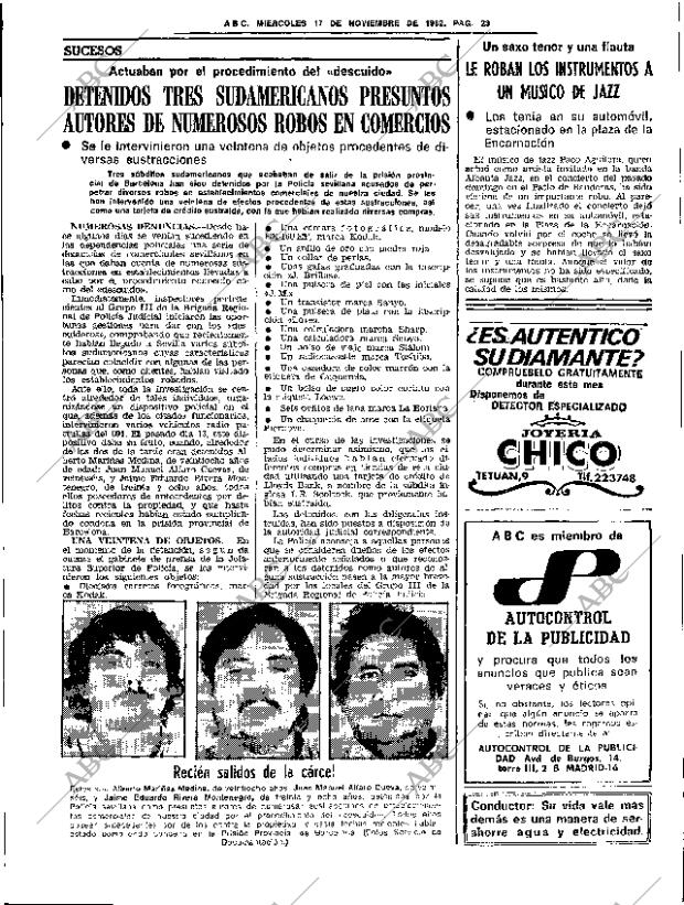 ABC SEVILLA 17-11-1982 página 35