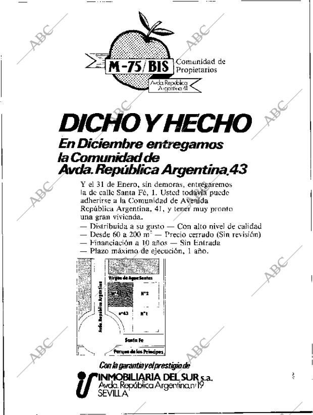 ABC SEVILLA 19-11-1982 página 12