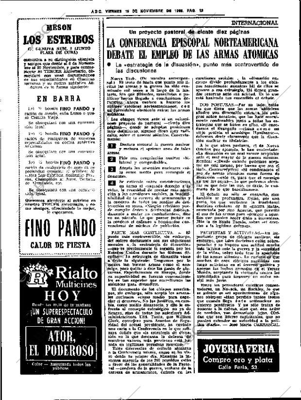 ABC SEVILLA 19-11-1982 página 26