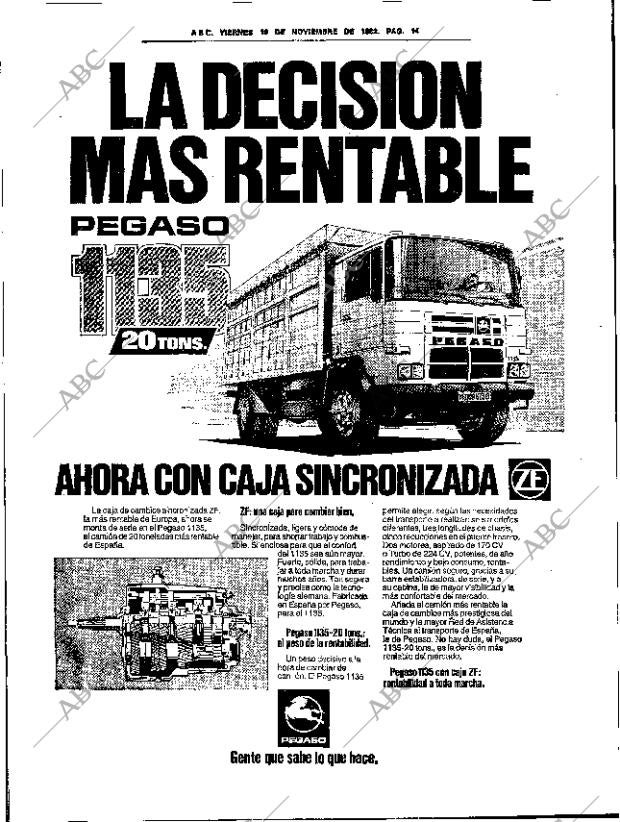 ABC SEVILLA 19-11-1982 página 28