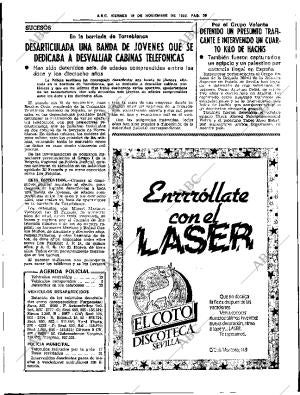 ABC SEVILLA 19-11-1982 página 39