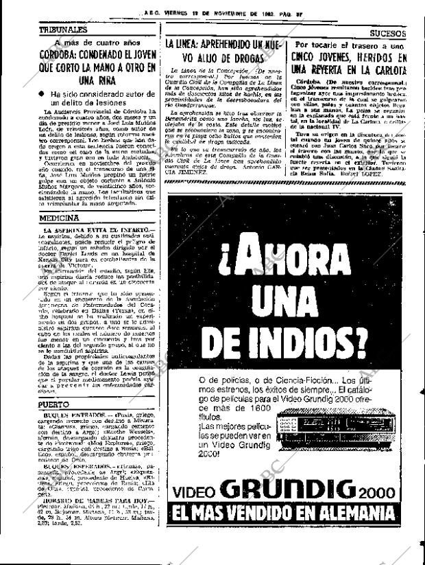 ABC SEVILLA 19-11-1982 página 51