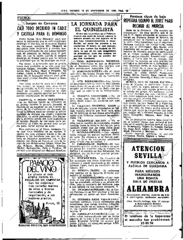 ABC SEVILLA 19-11-1982 página 57