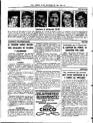 ABC SEVILLA 19-11-1982 página 59