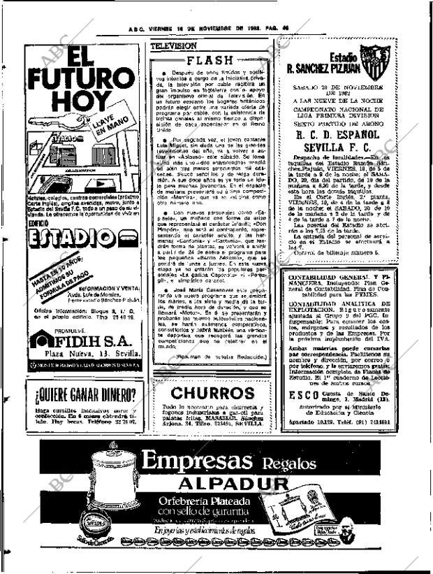ABC SEVILLA 19-11-1982 página 60