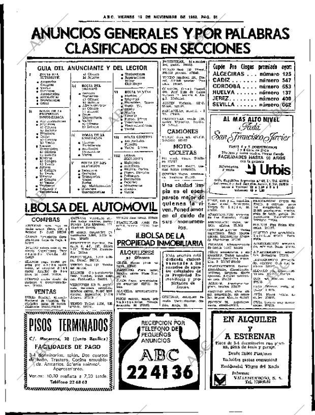 ABC SEVILLA 19-11-1982 página 65