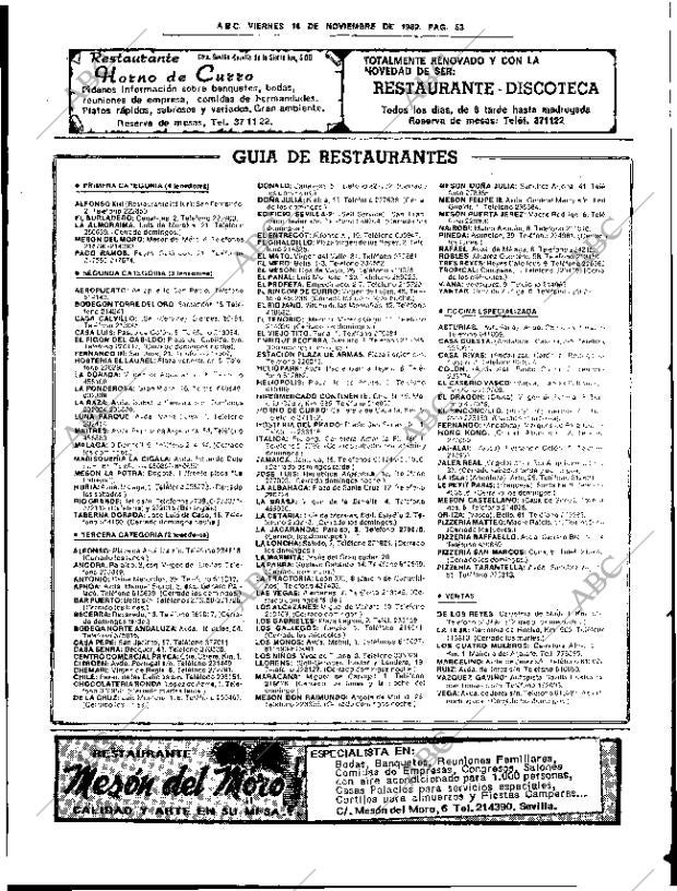 ABC SEVILLA 19-11-1982 página 67