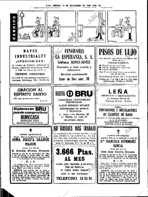 ABC SEVILLA 19-11-1982 página 72