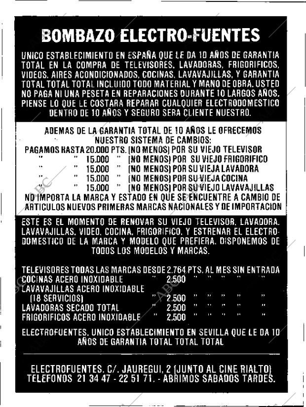 ABC SEVILLA 19-11-1982 página 8