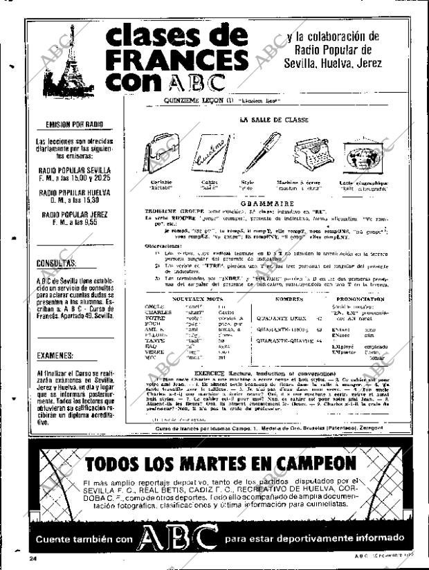 ABC SEVILLA 19-11-1982 página 88