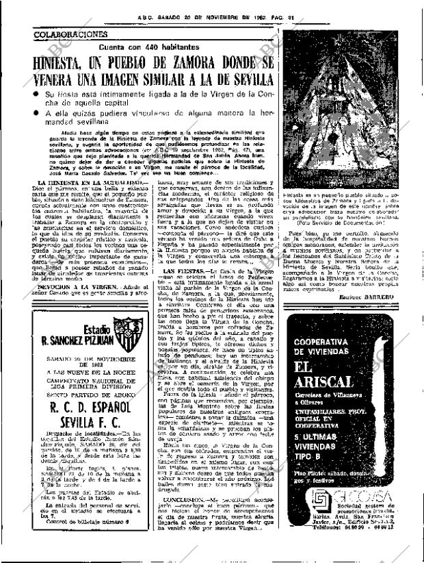 ABC SEVILLA 20-11-1982 página 43