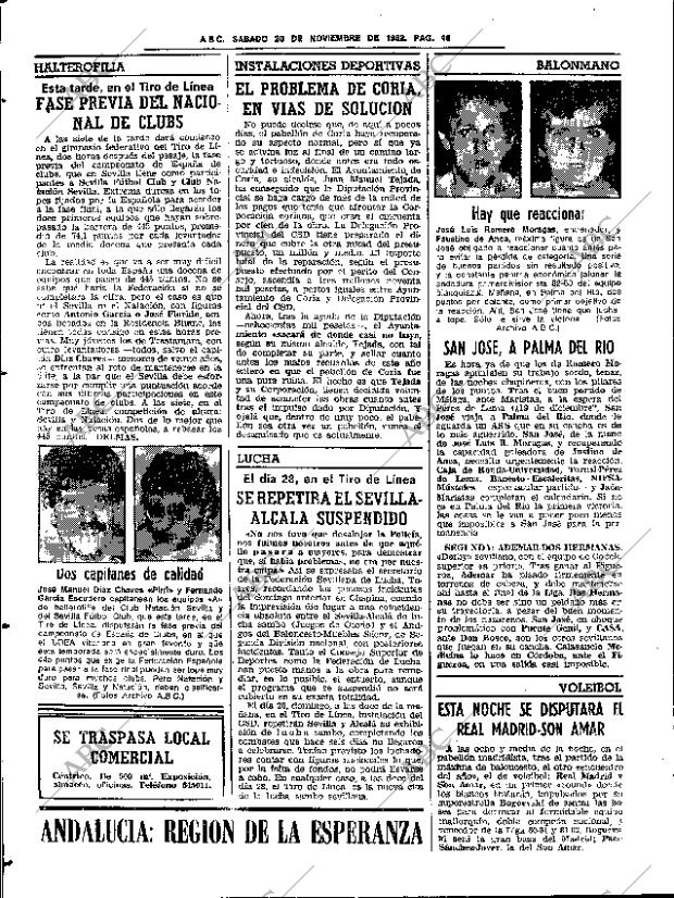 ABC SEVILLA 20-11-1982 página 60