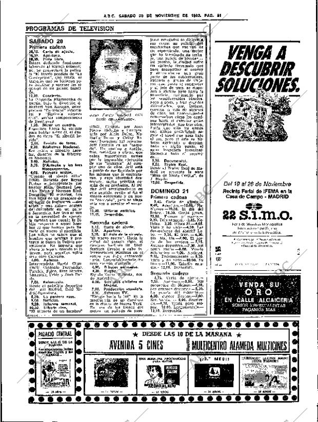 ABC SEVILLA 20-11-1982 página 63