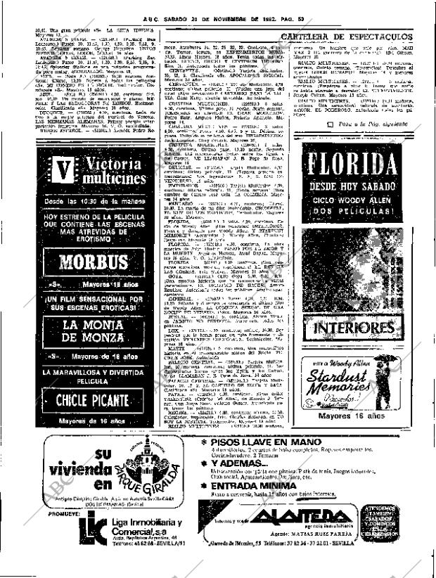 ABC SEVILLA 20-11-1982 página 65