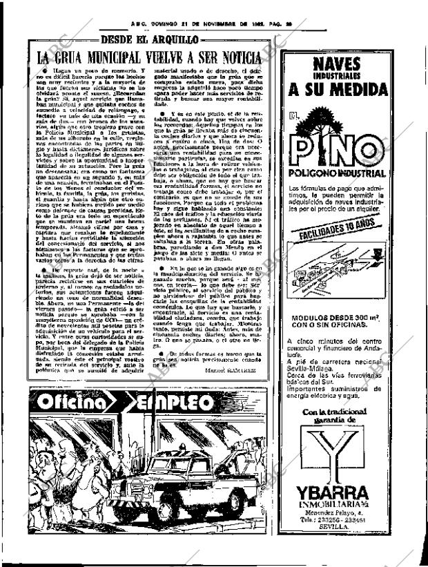 ABC SEVILLA 21-11-1982 página 45