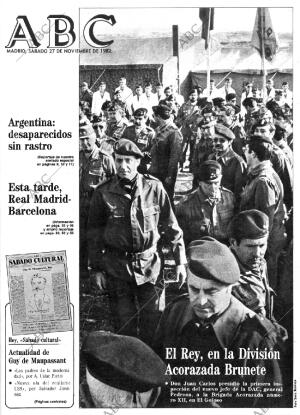 ABC MADRID 27-11-1982 página 1